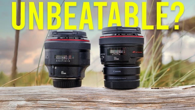20-Year-Old Canon EF Prime Tested Against RF Replacement on Portrait Shoot