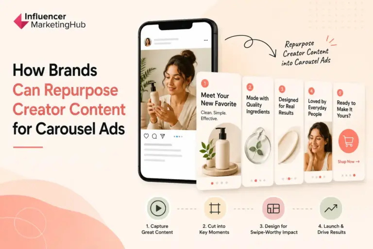 How Brands Turn Creator Posts into Carousel Ads