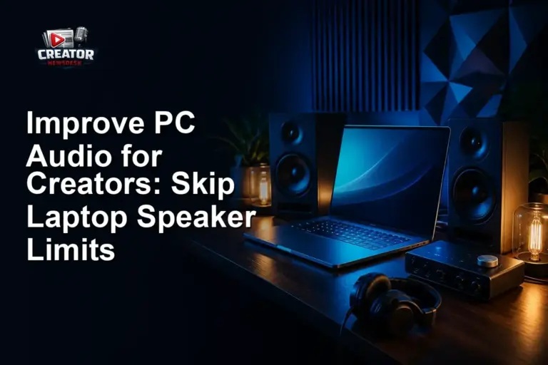 Improve PC Audio for Creators: Skip Laptop Speaker Limits