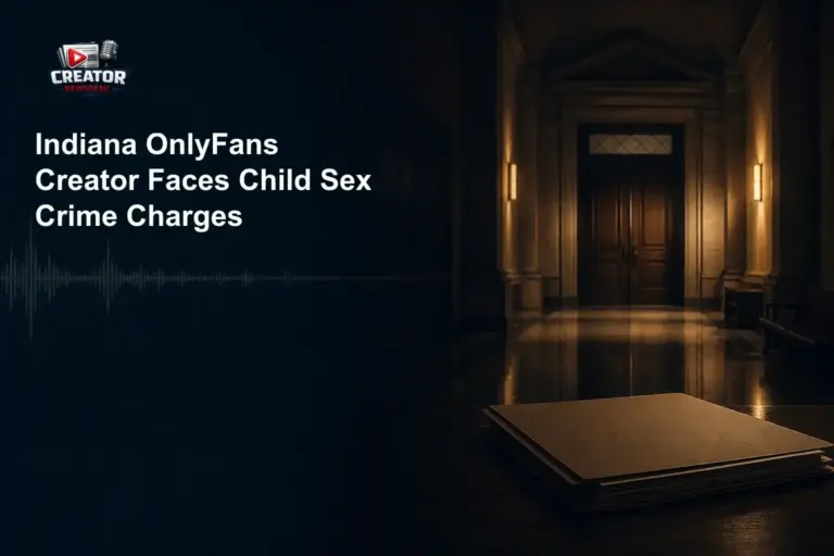 Indiana OnlyFans Creator Faces Child Sex Crime Charges
