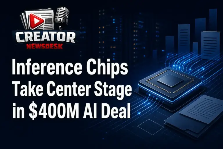 Inference Chips Take Center Stage in $400M AI Deal