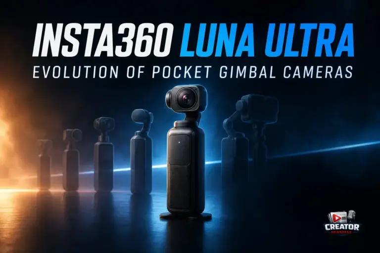 Insta360 Luna Ultra: Evolution of Pocket Gimbal Cameras