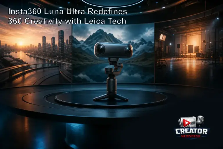 Insta360 Luna Ultra Redefines 360 Creativity with Leica Tech