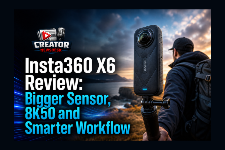 Insta360 X6 Review: Bigger Sensor, 8K50 and Smarter Workflow