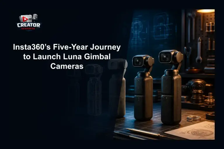 Insta360’s Five‑Year Journey to Launch Luna Gimbal Cameras