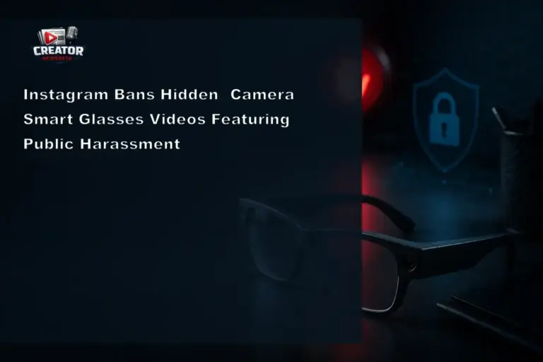 Instagram Bans Hidden‑Camera Smart Glasses Videos Featuring Public Harassment