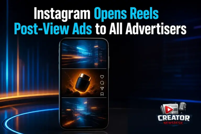Instagram Opens Reels Post-View Ads to All Advertisers