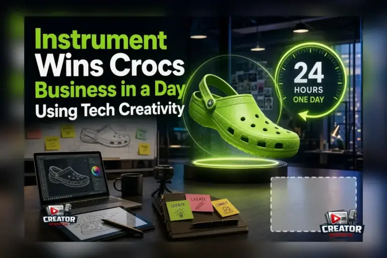 Instrument Wins Crocs Business in a Day Using Tech Creativity
