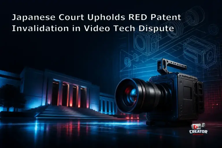 Japanese Court Upholds RED Patent Invalidation in Video Tech Dispute