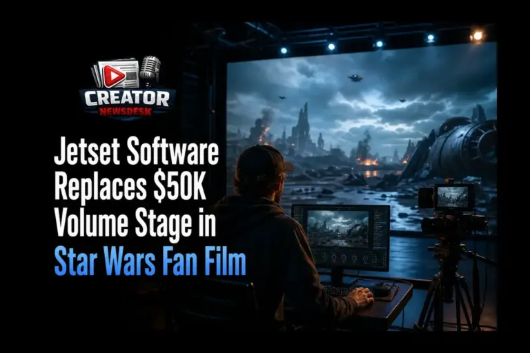 Jetset Software Replaces $50K Volume Stage in Star Wars Fan Film