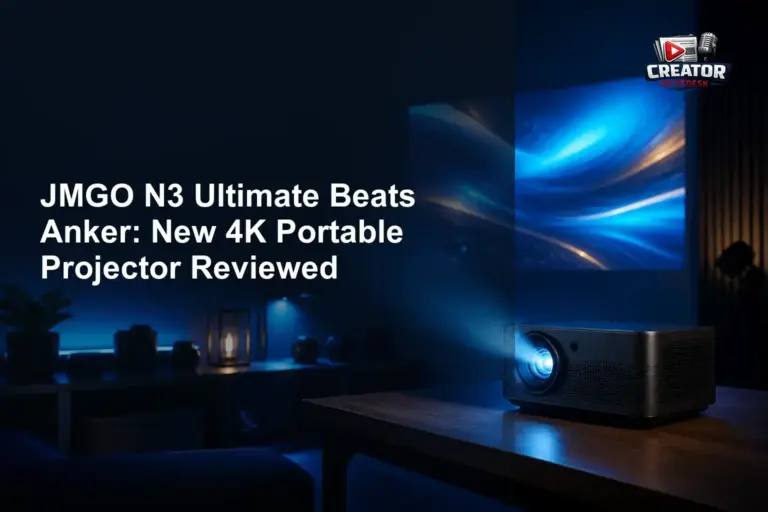 JMGO N3 Ultimate Beats Anker: New 4K Portable Projector Reviewed