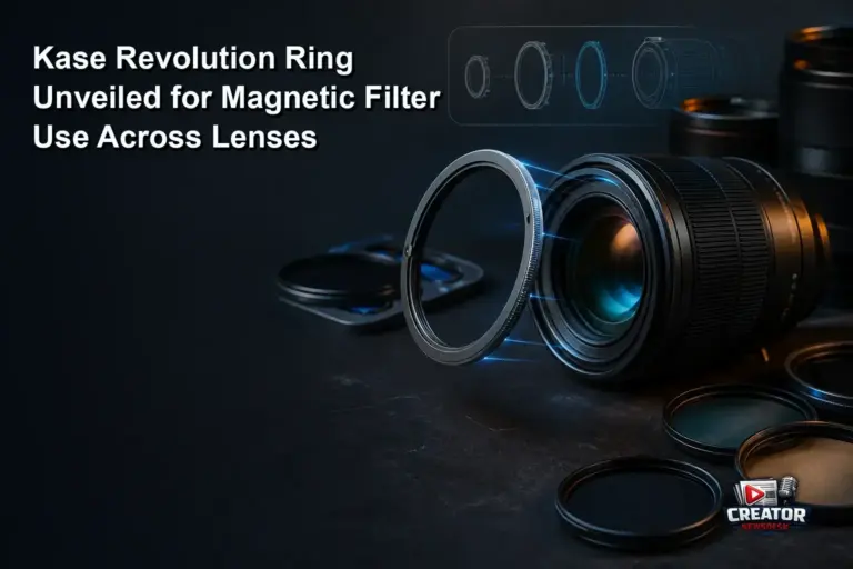 Kase Revolution Ring Unveiled for Magnetic Filter Use Across Lenses