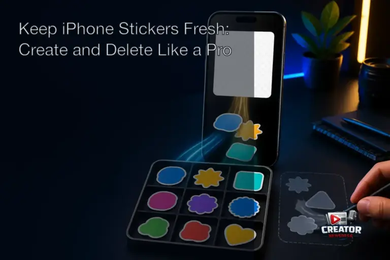 Keep iPhone Stickers Fresh: Create and Delete Like a Pro