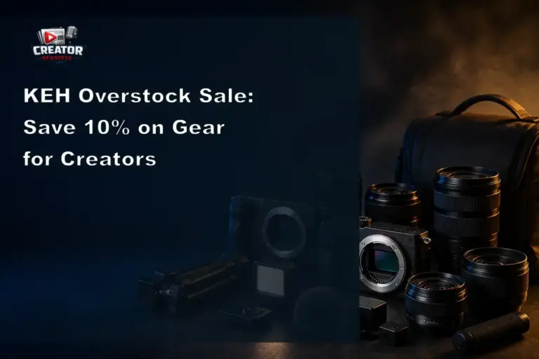 KEH Overstock Sale: Save 10% on Gear for Creators