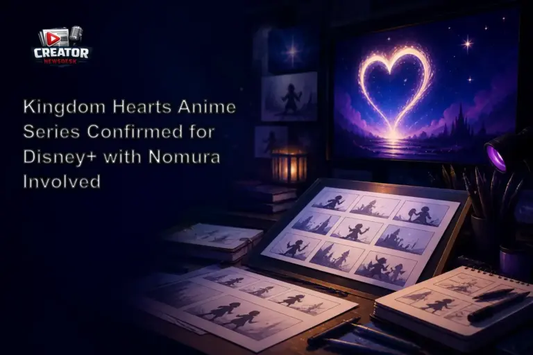 Kingdom Hearts Anime Series Confirmed for Disney+ with Nomura Involved