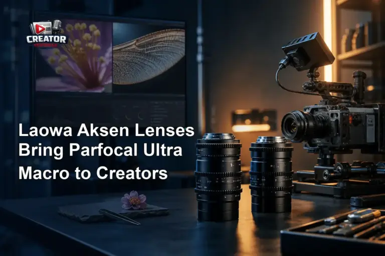 Laowa Aksen Lenses Bring Parfocal Ultra Macro to Creators