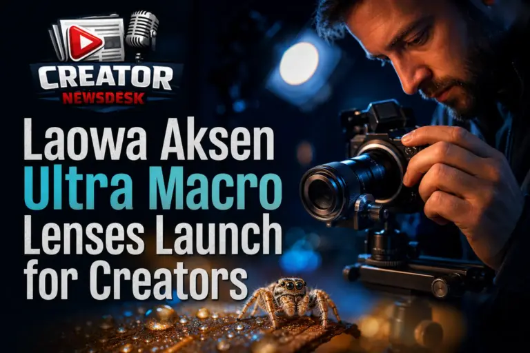 Laowa Aksen Ultra Macro Lenses Launch for Creators