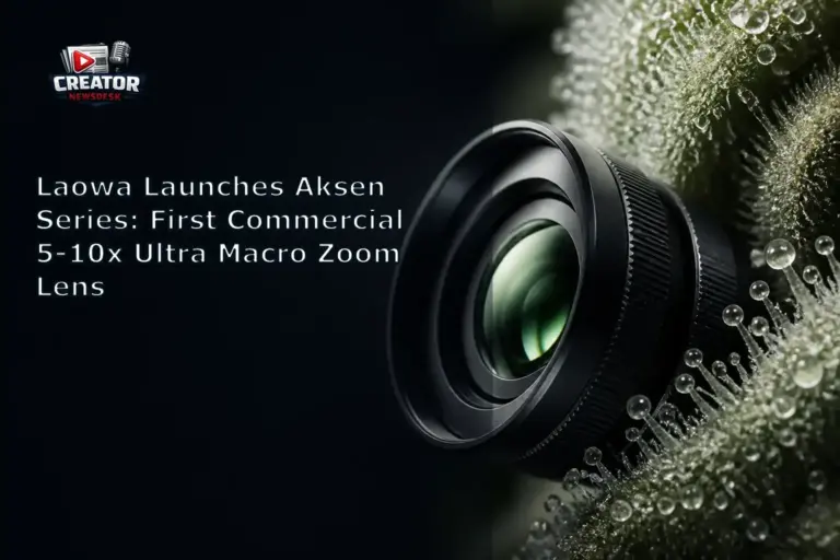 Laowa Launches Aksen Series: First Commercial 5-10x Ultra Macro Zoom Lens