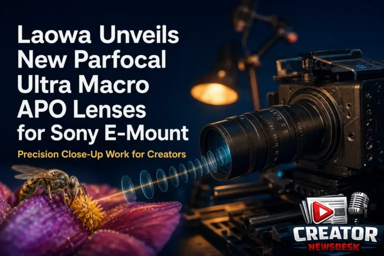 Laowa Unveils New Parfocal Ultra Macro APO Lenses for Sony E-Mount