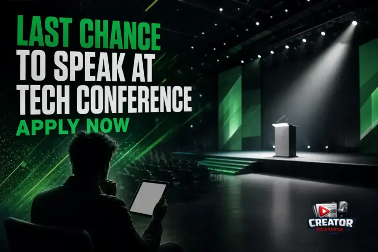 Last Chance to Speak at TechCrunch Disrupt 2026 – Apply Now
