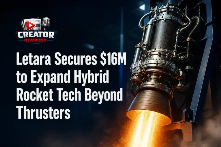 Letara Secures $16M to Expand Hybrid Rocket Tech Beyond Thrusters