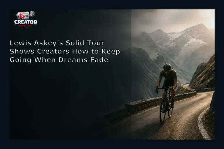 Lewis Askey’s Solid Tour Shows Creators How to Keep Going When Dreams Fade