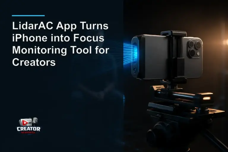 LidarAC App Turns iPhone into Focus Monitoring Tool for Creators
