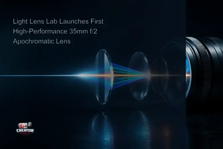 Light Lens Lab Launches First High-Performance 35mm f/2 Apochromatic Lens
