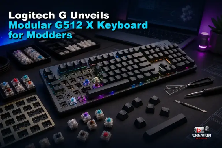 Logitech G Unveils Modular G512 X Keyboard for Modders