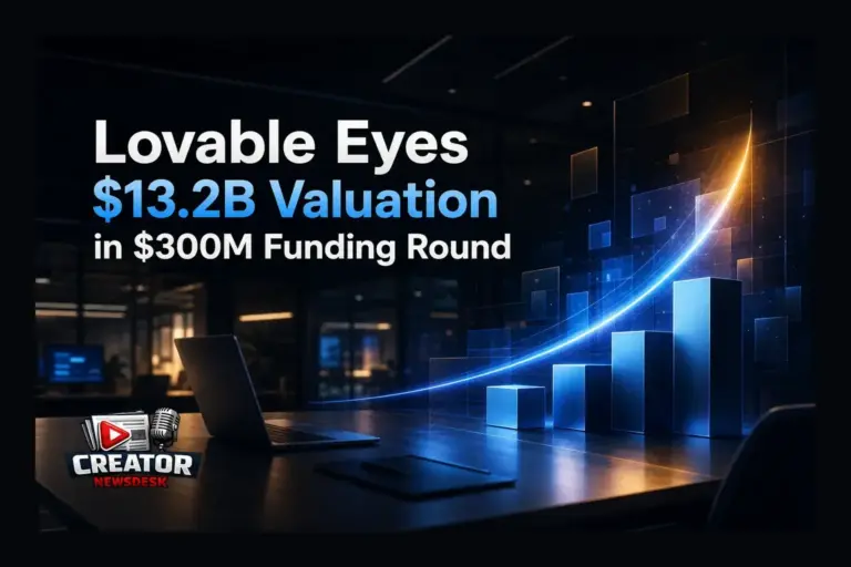 Lovable Eyes $13.2B Valuation in $300M Funding Round