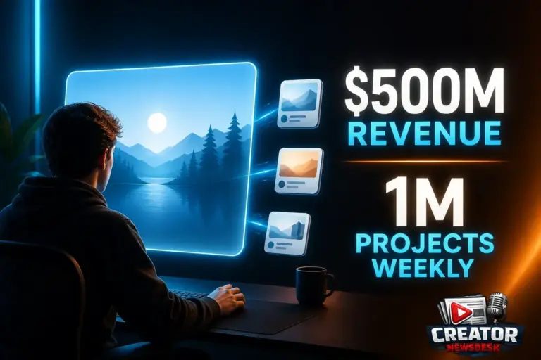 Lovable Reaches $500M Revenue, 1M New Projects Weekly