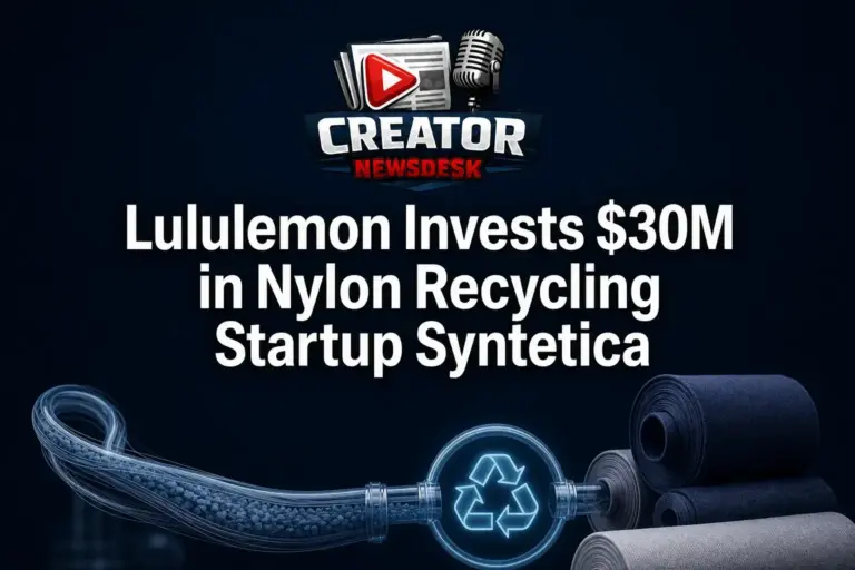 Lululemon Invests $30M in Nylon Recycling Startup Syntetica