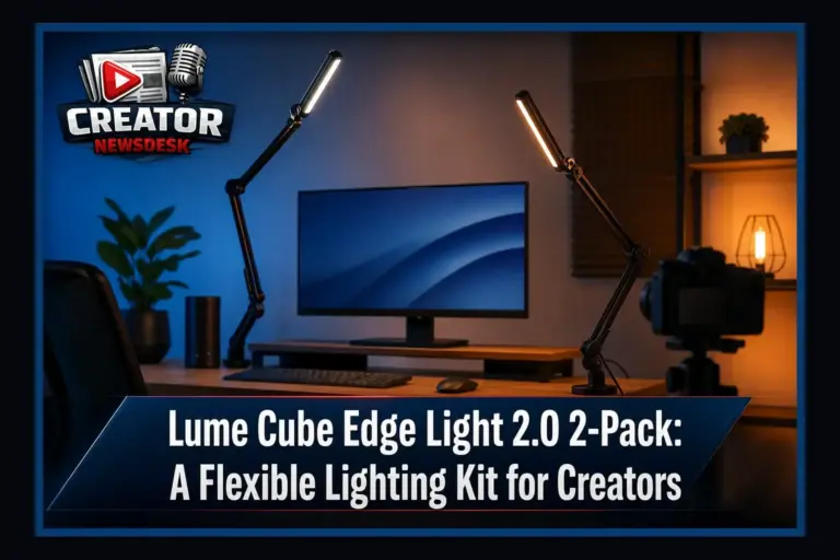 Lume Cube Edge Light 2.0 2-Pack: A Flexible Lighting Kit for Creators