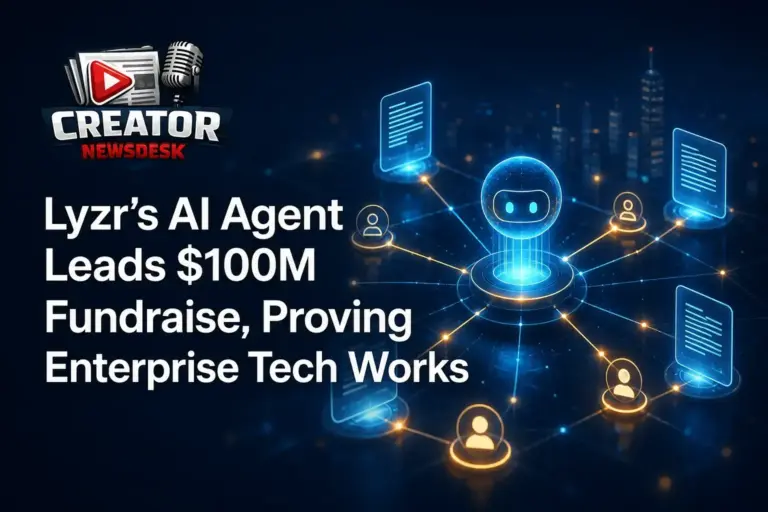 Lyzr’s AI Agent Leads $100M Fundraise, Proving Enterprise Tech Works
