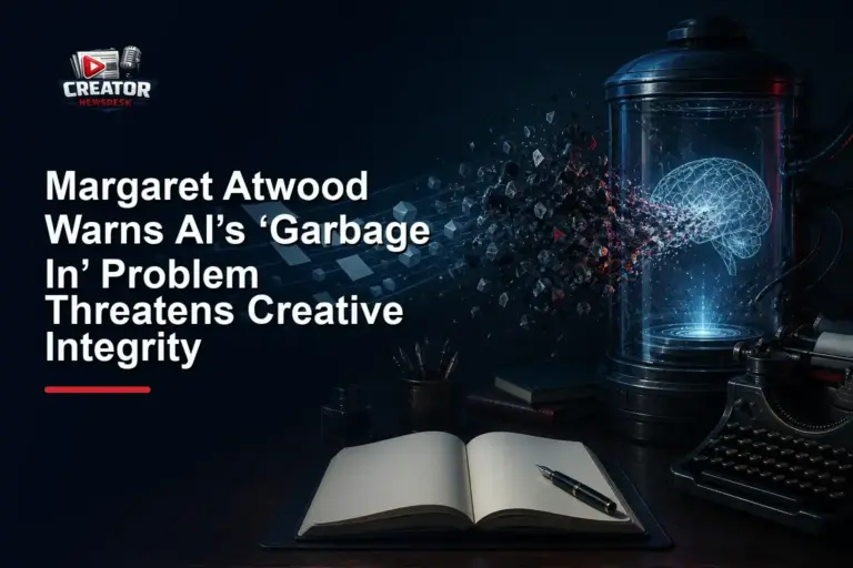 Margaret Atwood Warns AI’s ‘Garbage In’ Problem Threatens Creative Integrity