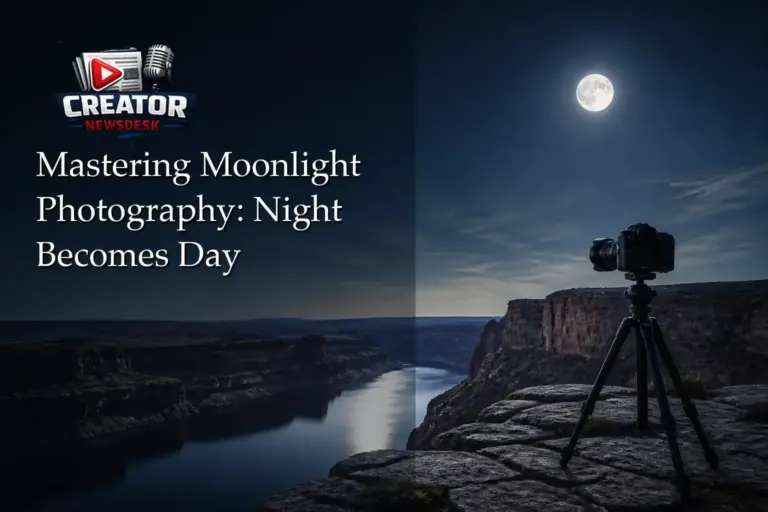 Mastering Moonlight Photography: Night Becomes Day