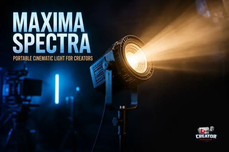 Maxima Spectra: Portable Cinematic Light for Creators