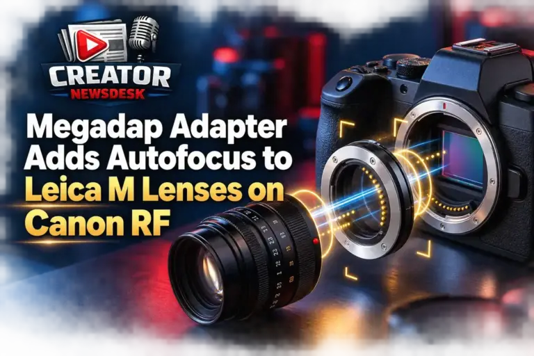 Megadap Adapter Adds Autofocus to Leica M Lenses on Canon RF