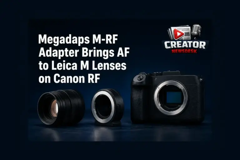 Megadaps M‑RF Adapter Brings AF to Leica M Lenses on Canon RF