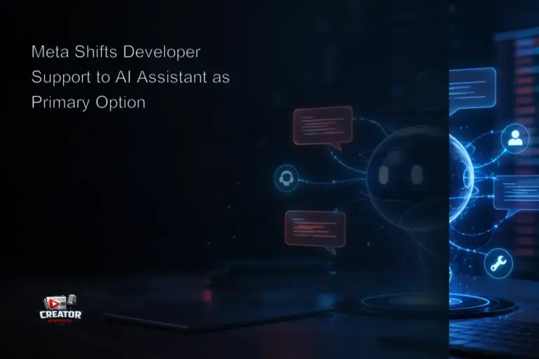 Meta Shifts Developer Support to AI Assistant as Primary Option