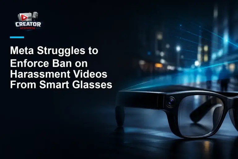 Meta Struggles to Enforce Ban on Harassment Videos From Smart Glasses