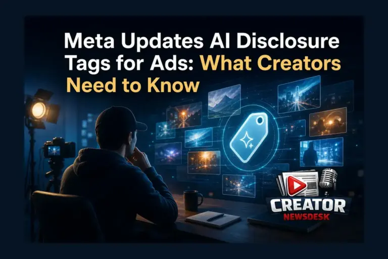 Meta Updates AI Disclosure Tags for Ads: What Creators Need to Know