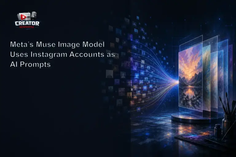 Meta’s Muse Image Model Uses Instagram Accounts as AI Prompts