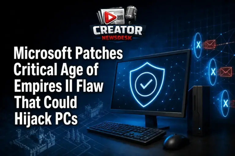 Microsoft Patches Critical Age of Empires II Flaw That Could Hijack PCs