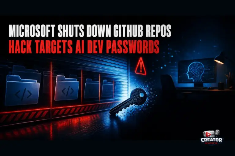 Microsoft Shuts Down GitHub Repos After Hack Targets AI Dev Passwords