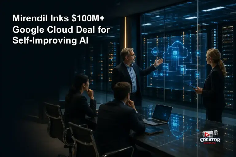 Mirendil Inks $100M+ Google Cloud Deal for Self-Improving AI