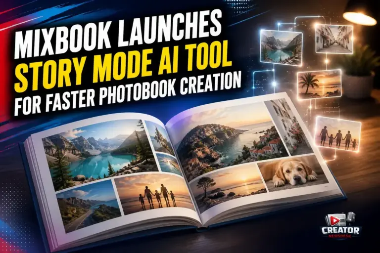 Mixbook Launches Story Mode AI Tool for Faster Photobook Creation