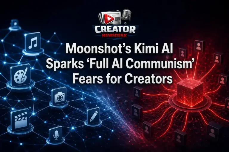 Moonshot’s Kimi AI Sparks ‘Full AI Communism’ Fears for Creators