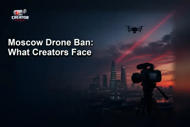 Moscow Drone Ban: What Creators Face