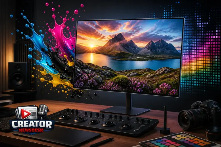 MSI Launches World’s First Inkjet-Printed OLED 4K Monitor for Creators